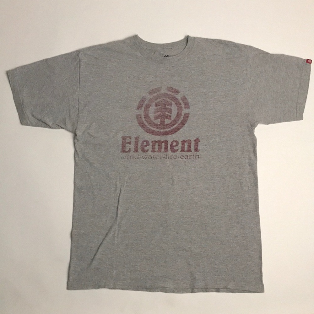 Element wind•water•fire•earth grey t shirt